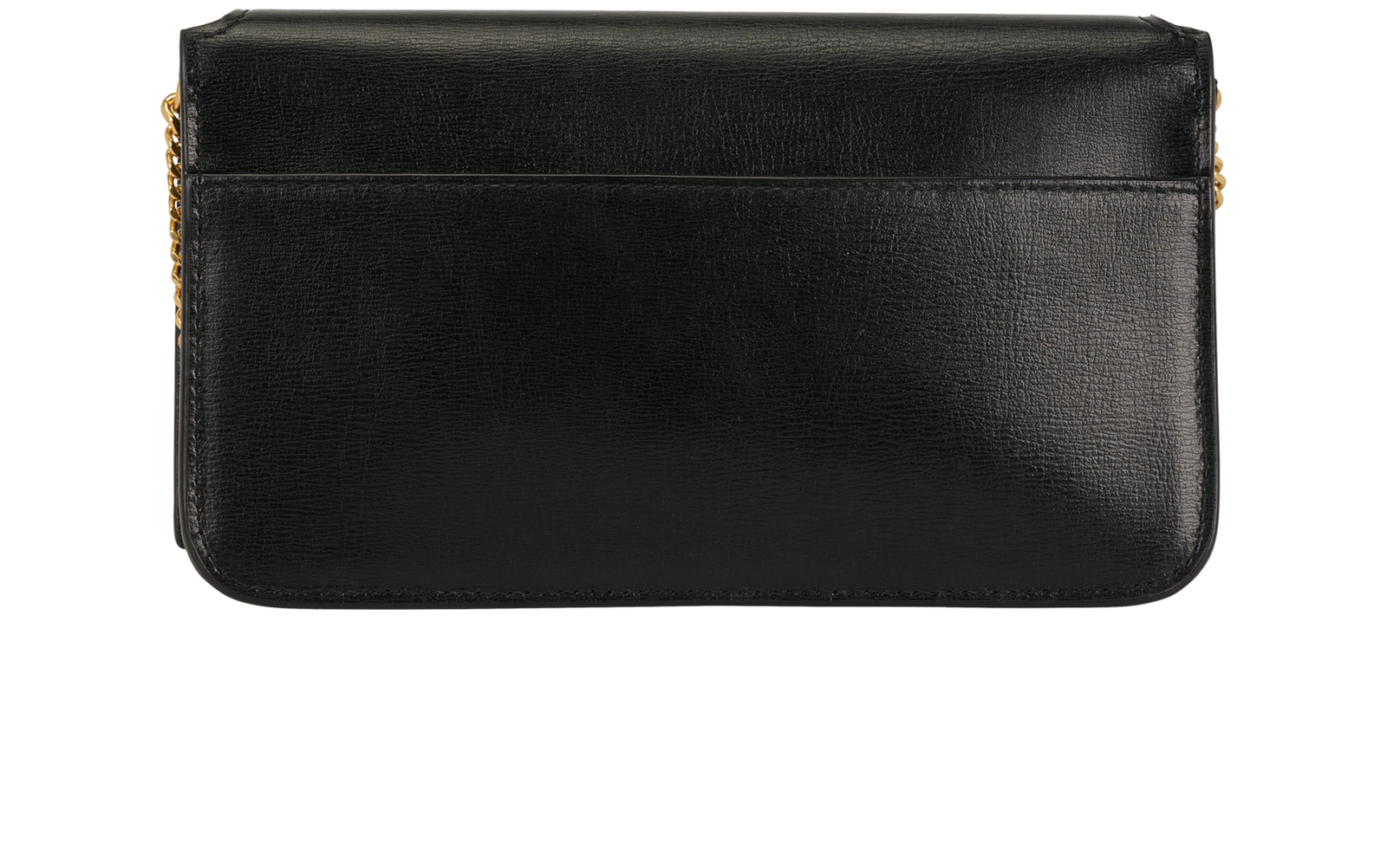 Cassandre Phone Pouch, &pound;420, Handbags, Black, Leather, Back view